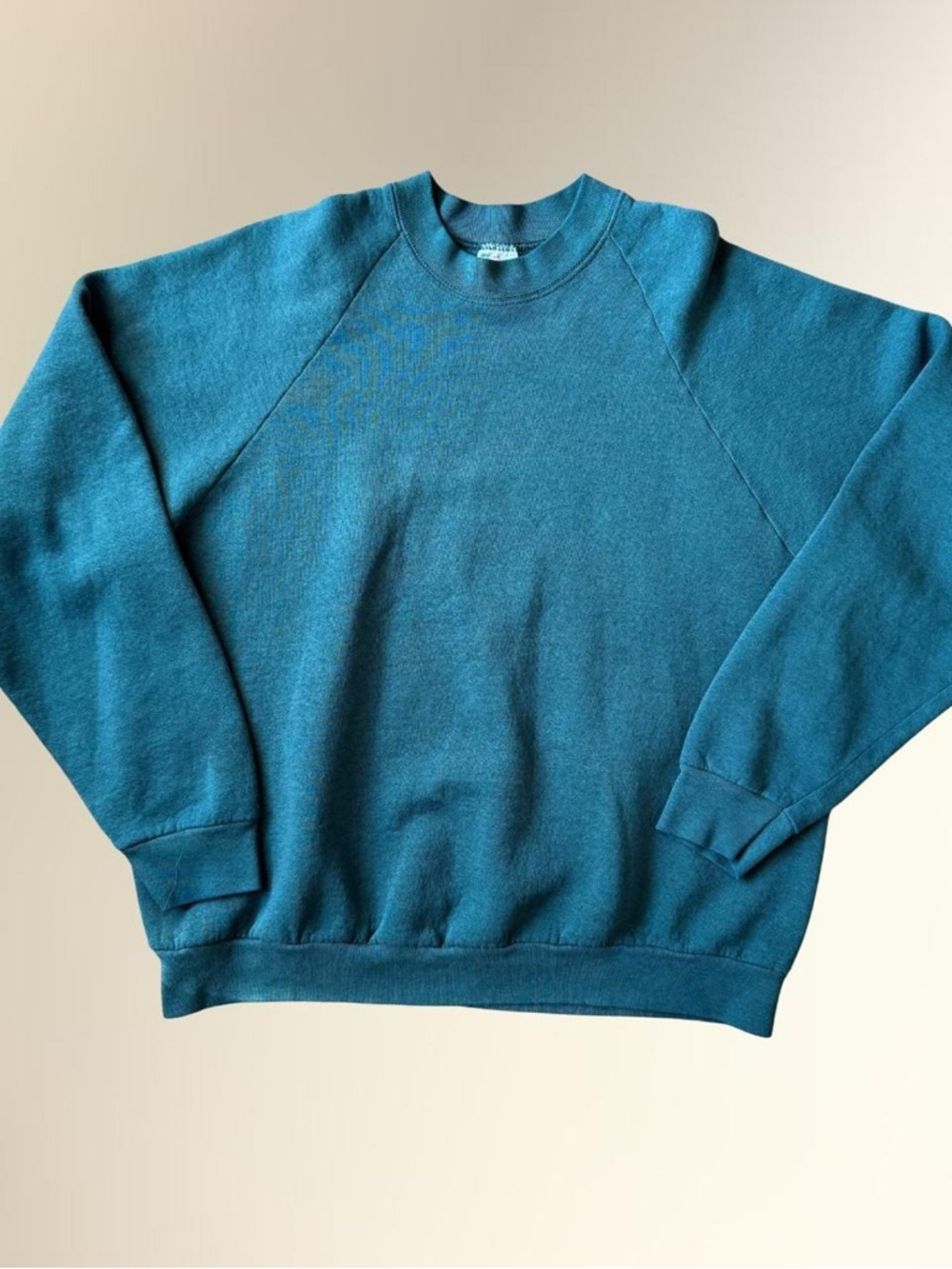 Fruit of the Loom Teal Crewneck Sweatshirt - Men's